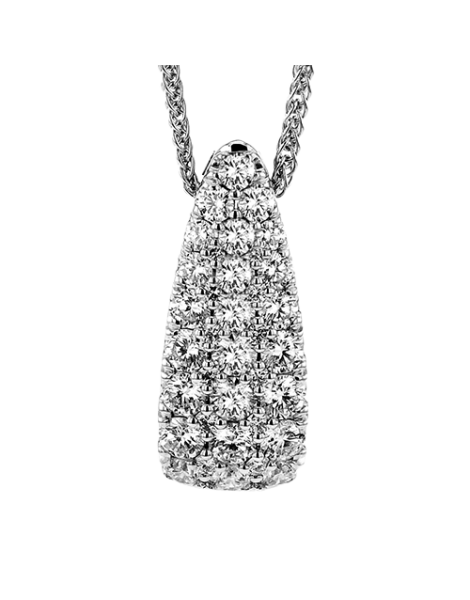 Pendant in 18k Gold with Diamonds