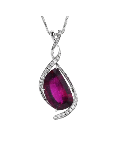 Color Pendant in 18k Gold