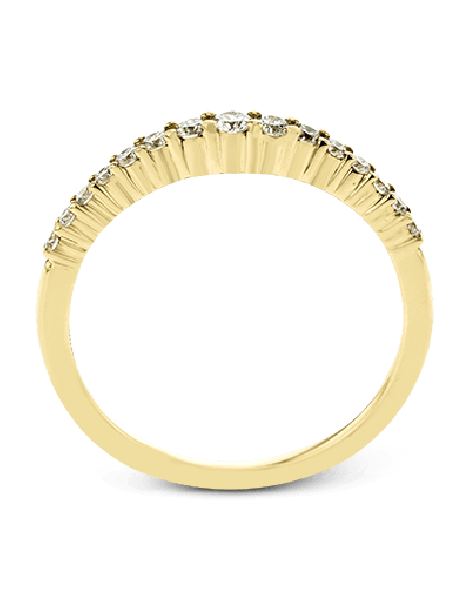 Right Hand Ring in 18k Gold with Diamonds
