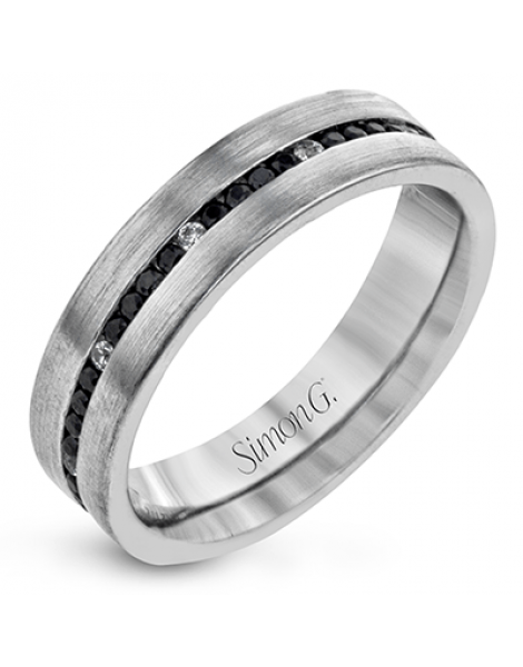 Men Ring in 14k Gold with Diamonds