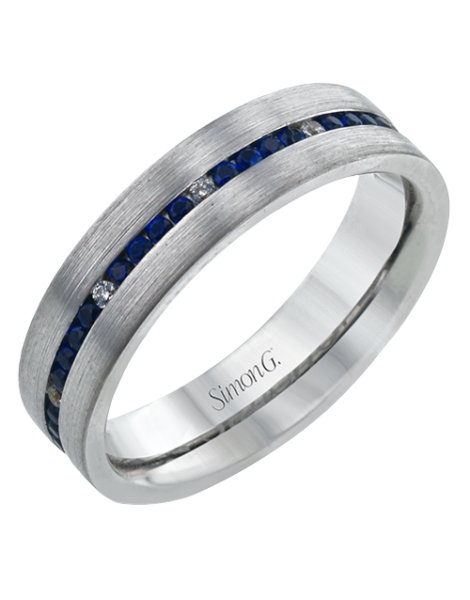 Men Ring in 14k Gold with Diamonds