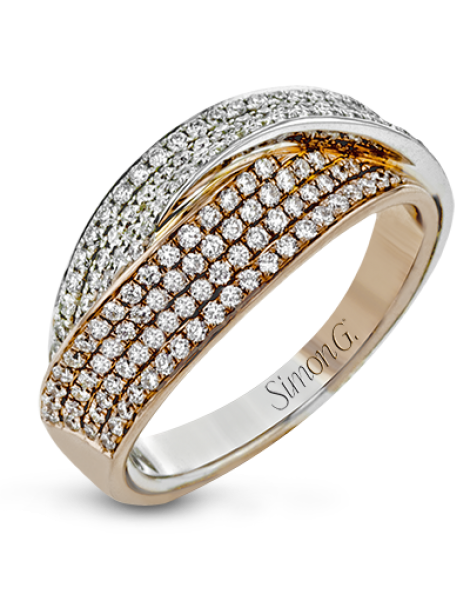Right Hand Ring in 18k Gold with Diamonds