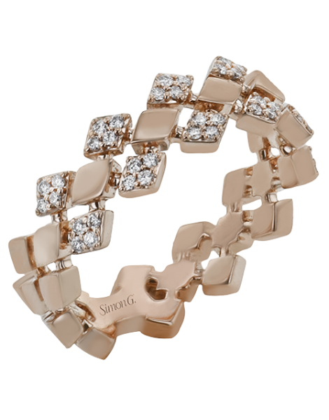 Right Hand Ring in 18k Gold with Diamonds