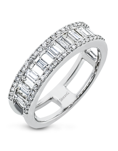 Anniversary Ring in 18k Gold with Diamonds