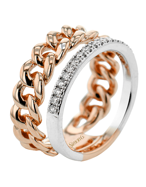 Right Hand Ring in 18k Gold with Diamonds