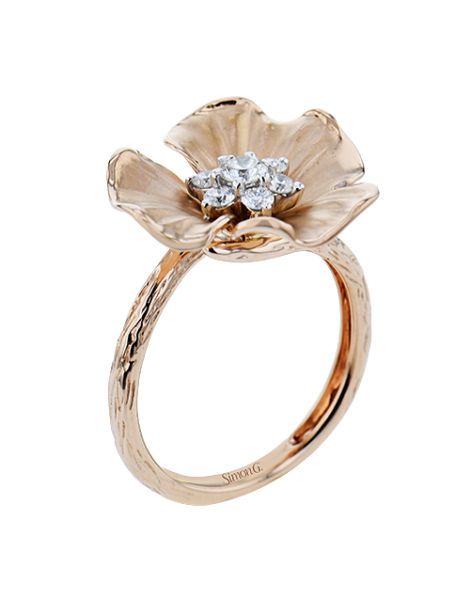 Right Hand Ring in 18k Gold with Diamonds