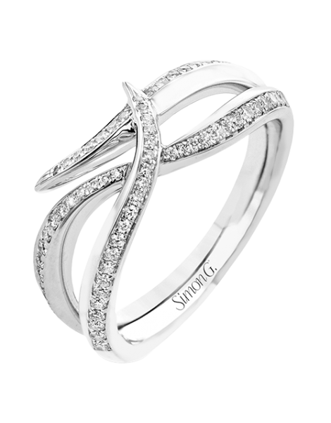 Right Hand Ring in 18k Gold with Diamonds