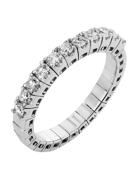 Anniversary Ring in 18k Gold with Diamonds