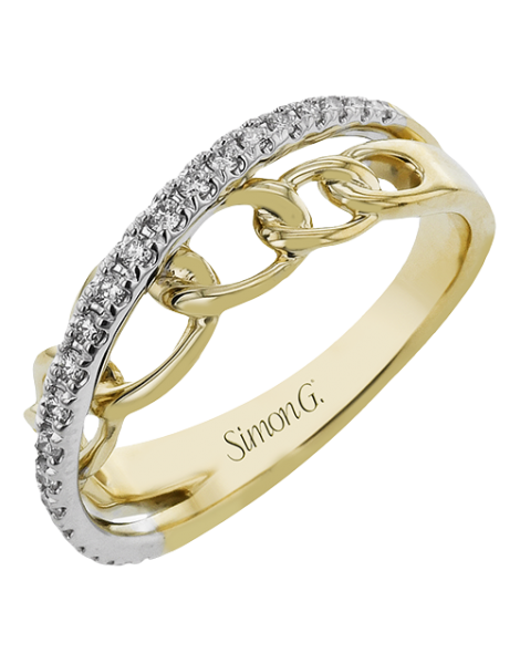 Right Hand Ring in 18k Gold with Diamonds