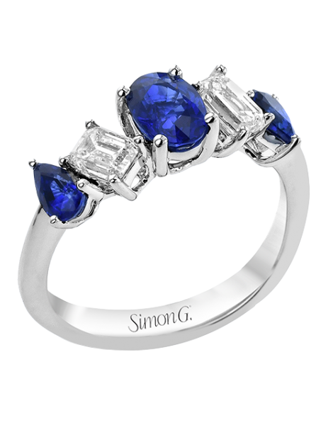 Color Ring in 18k Gold