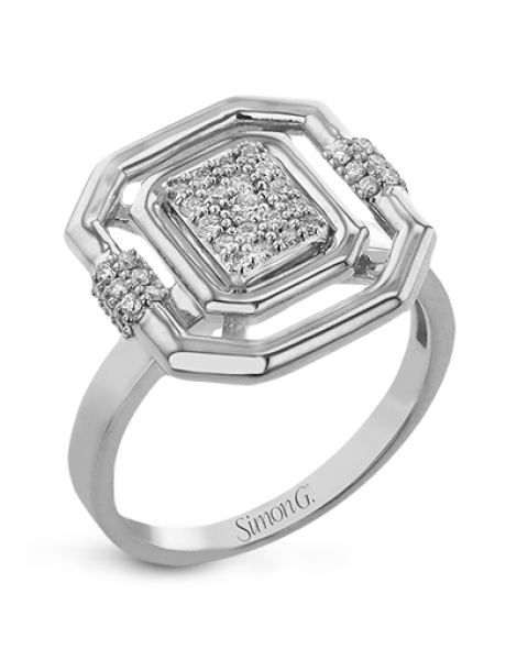 Right Hand Ring in 18k Gold with Diamonds