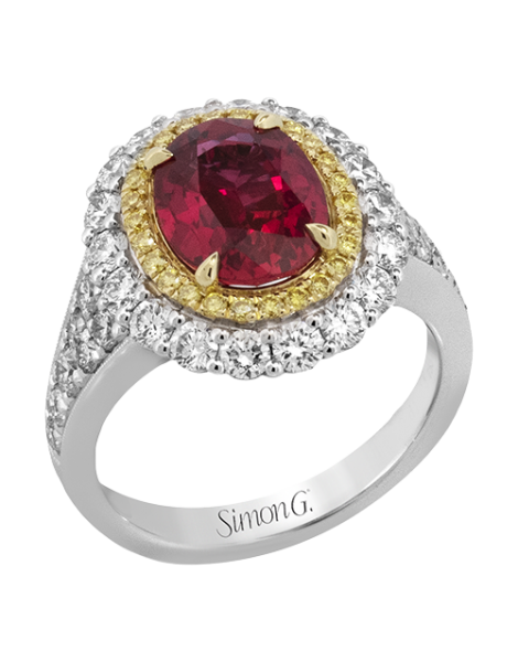 Color Ring in 18k Gold