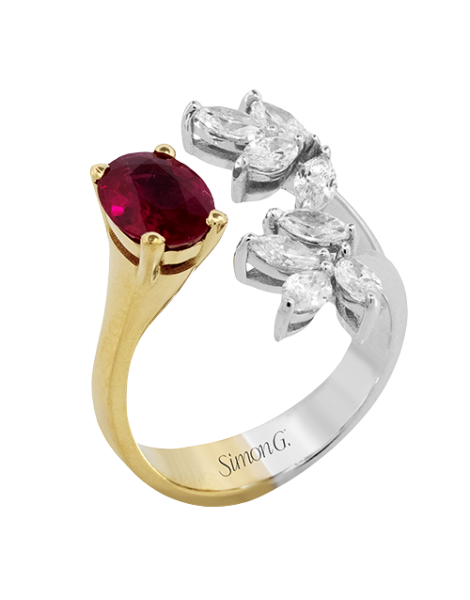 Color Ring in 18k Gold