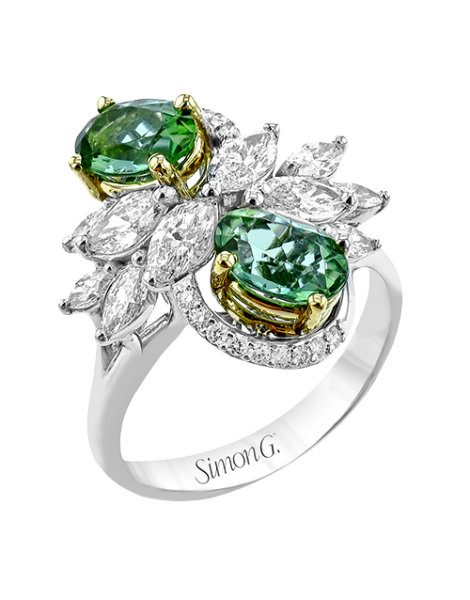 Color Ring in 18k Gold