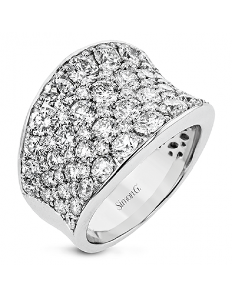 Right Hand Ring in 18k Gold with Diamonds