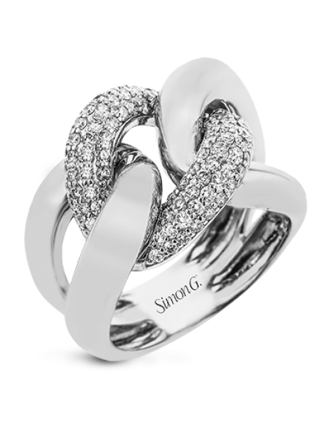 Right Hand Ring in 18k Gold with Diamonds
