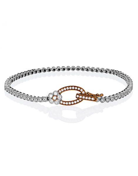 Bracelet in 18k Gold with Diamonds