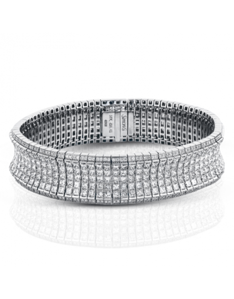 Bracelet in 18k Gold with Diamonds
