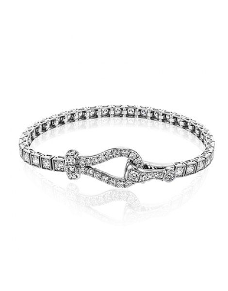 Bracelet in 18k Gold with Diamonds