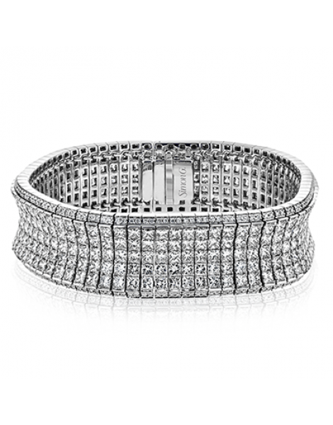 Bracelet in 18k Gold with Diamonds