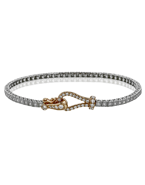 Bracelet in 18k Gold with Diamonds