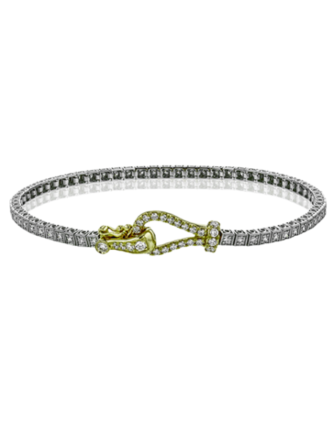 Bracelet in 18k Gold with Diamonds