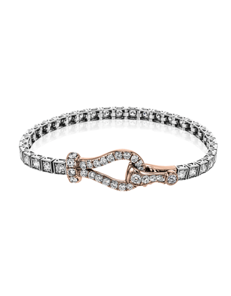 Bracelet in 18k Gold with Diamonds