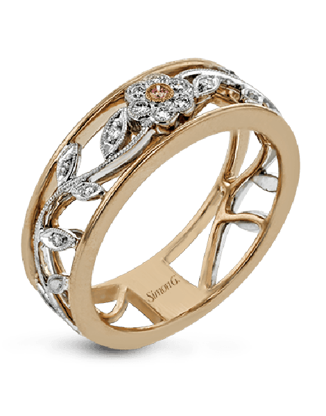 Right Hand Ring in 18k Gold with Diamonds