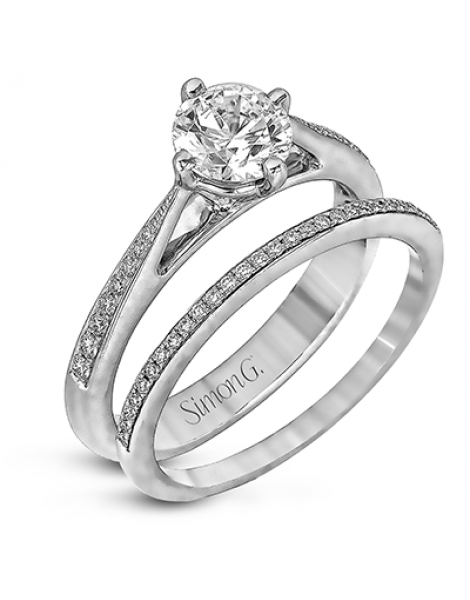 Wedding Set in 18k Gold with Diamonds