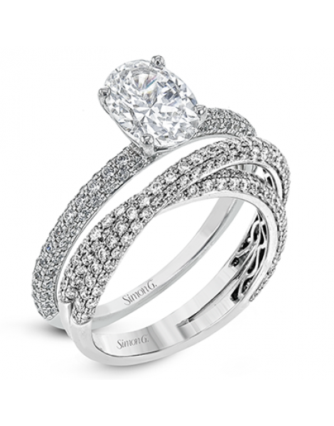 Wedding Set in 18k Gold with Diamonds