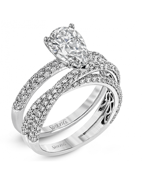 Wedding Set in 18k Gold with Diamonds