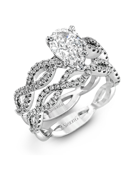 Wedding Set in 18k Gold with Diamonds