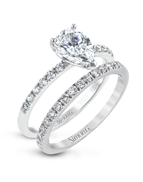 Wedding Set in 18k Gold with Diamonds