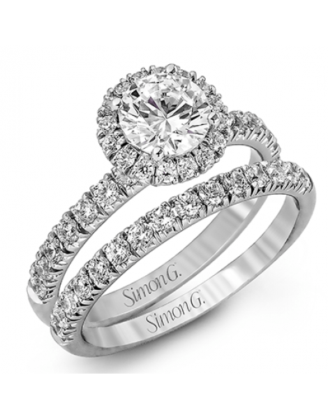 Wedding Set in 18k Gold with Diamonds