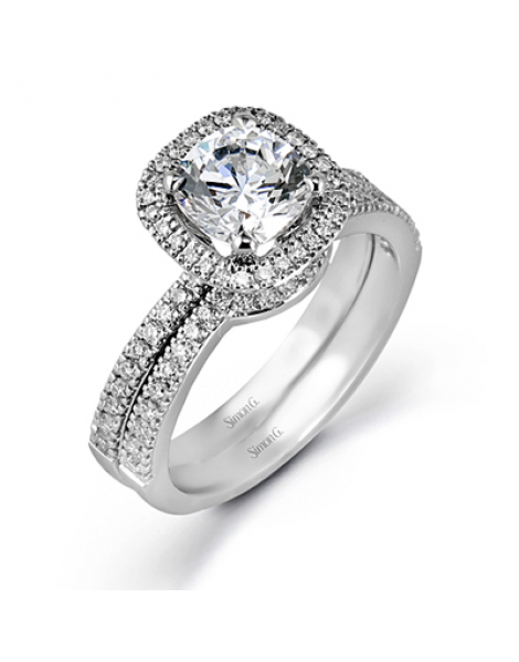 Wedding Set in 18k Gold with Diamonds