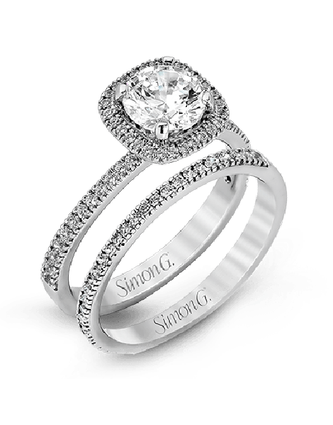 Wedding Set in 18k Gold with Diamonds