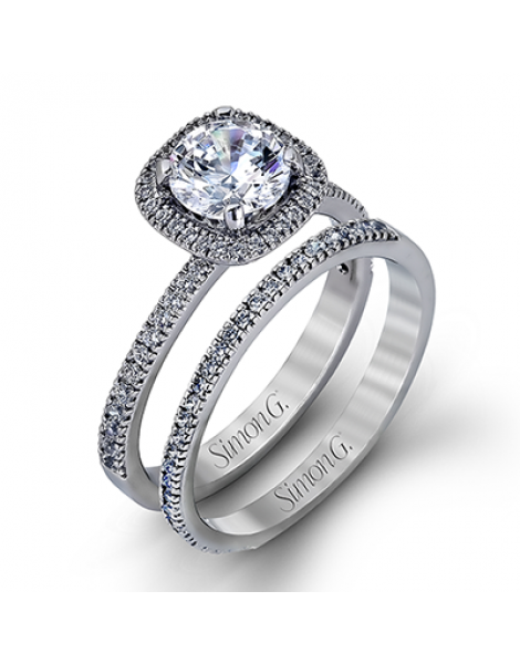 Wedding Set in 18k Gold with Diamonds