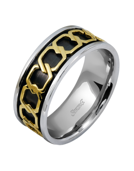 Men Ring in 18k Gold