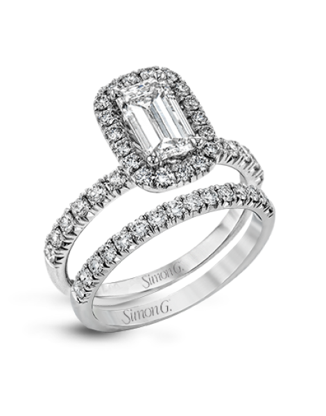 Wedding Set in 18k Gold with Diamonds