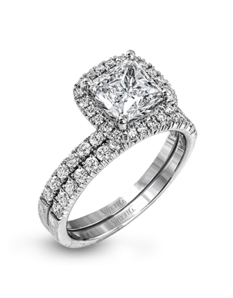 Wedding Set in 18k Gold with Diamonds