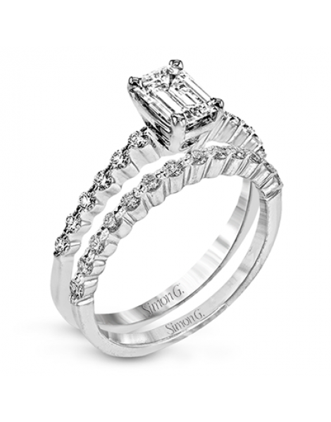 Wedding Set in 18k Gold with Diamonds