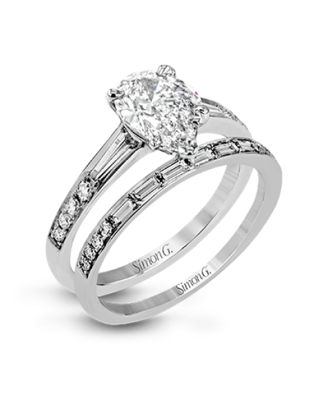 Wedding Set in 18k Gold with Diamonds