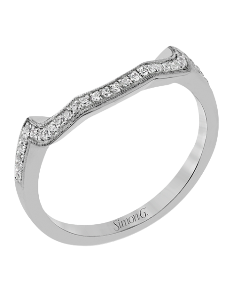 Engagement Ring in 18k Gold with Diamonds