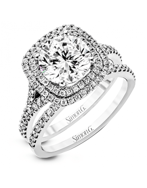 Wedding Set in 18k Gold with Diamonds