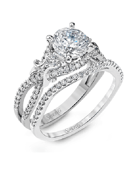 Wedding Set in 18k Gold with Diamonds