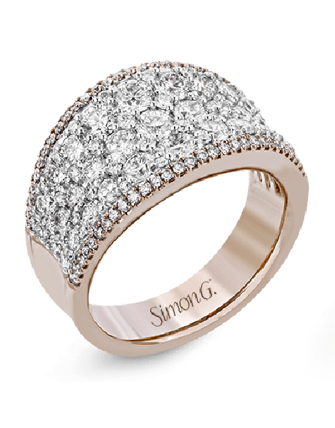 Right Hand Ring in 18k Gold with Diamonds