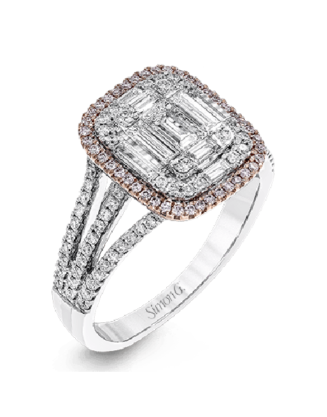 Right Hand Ring in 18k Gold with Diamonds
