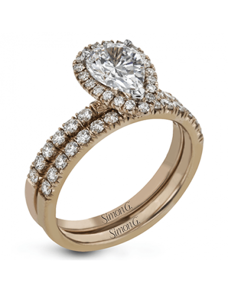 Wedding Set in 18k Gold with Diamonds