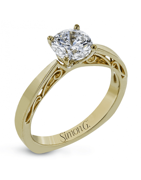 Engagement Ring in 18k Gold