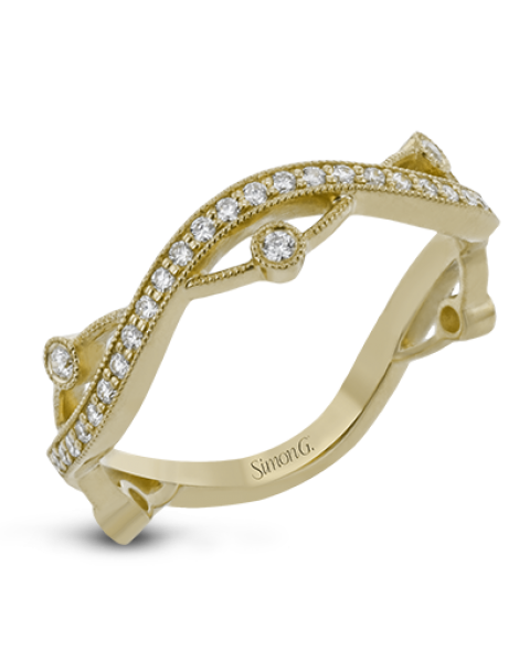 Right Hand Ring in 18k Gold with Diamonds